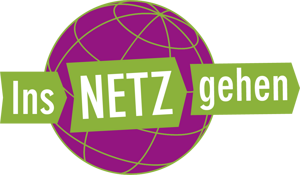 Das Logo von Ins Netz gehen.
