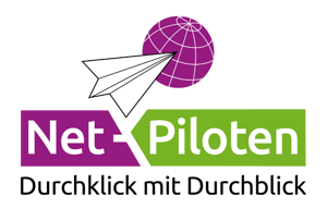 Net-Piloten Logo Net-Piloten Durchklick mit Durchblick